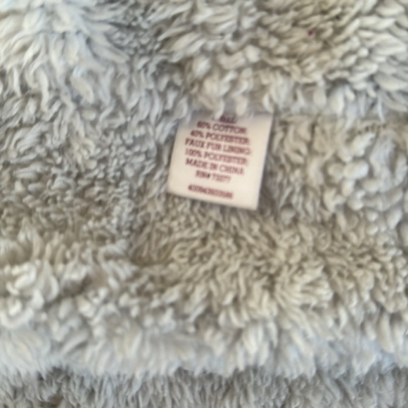 So, darling cotton blend jacket with faux fur lining, buttons and zips, size med - Picture 9 of 9